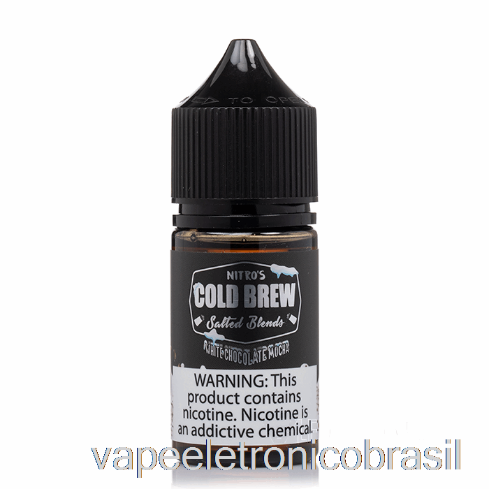 Vape Vaporesso Mocha De Chocolate Branco - Sais De Fermentação Fria Nitros - 30ml 45mg